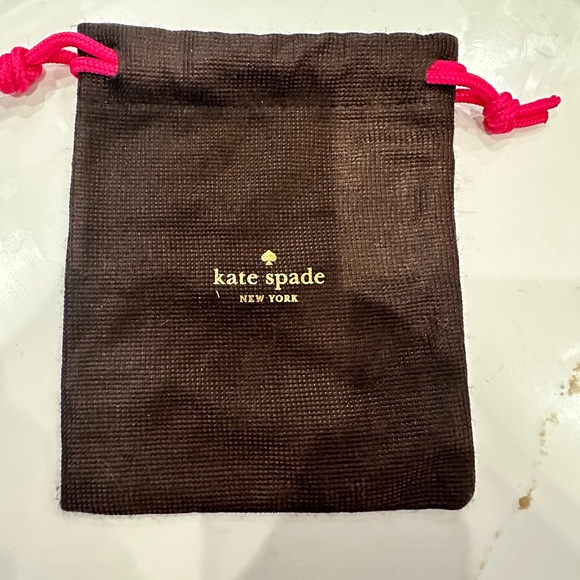 Kate Spade New York Take a Bow Gold and White Enamel Bow Scatter Chain Necklace - Picture 9 of 9